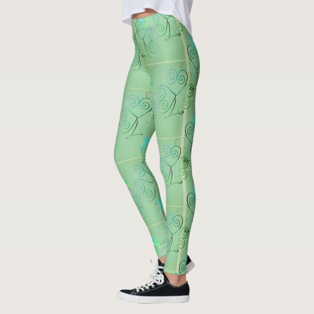 Leggings Trèfles brumeux  (Gauche)