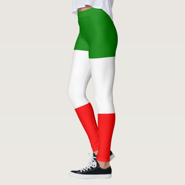 Leggings Trendy Italian Flag Workout (Gauche)