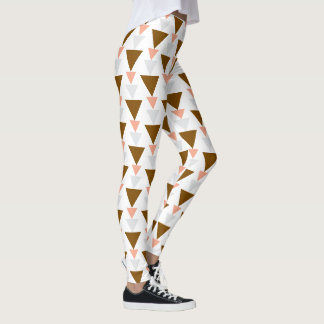Leggings Triangle Géométrique Coloré et Audacieux
