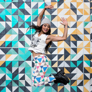 Leggings Triangle multicolore