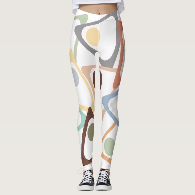 Leggings Triangles Pastel (Devant)