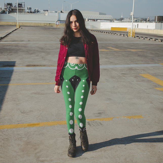 Leggings Tribal rituel vert (Créateur téléchargé)