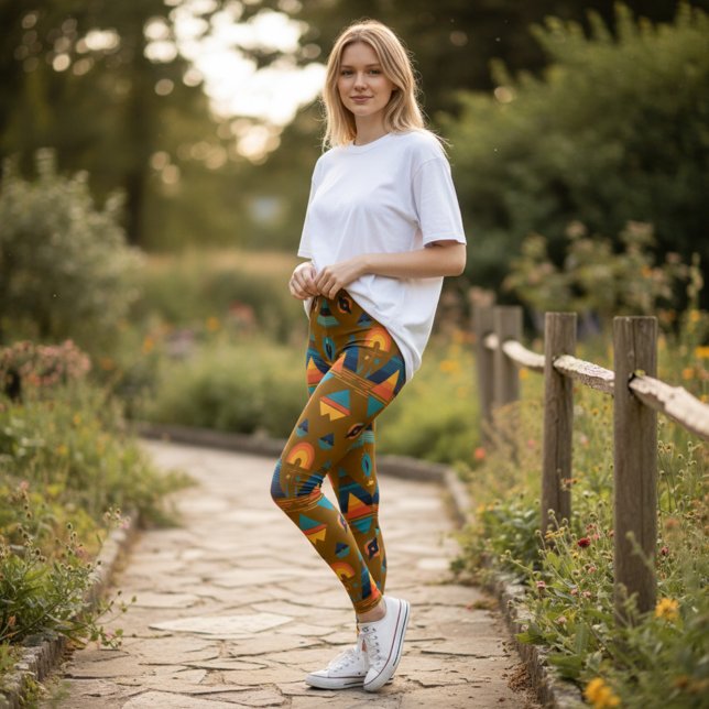 Leggings Tribal Vibe (Créateur téléchargé)