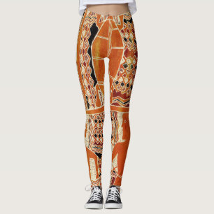 Leggings tribaux maoris