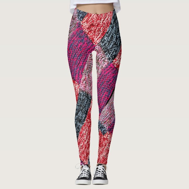 Leggings Tricot de Faux (Devant)