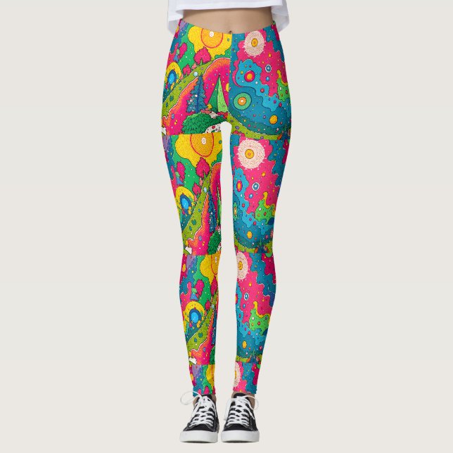 Leggings trippé (Devant)
