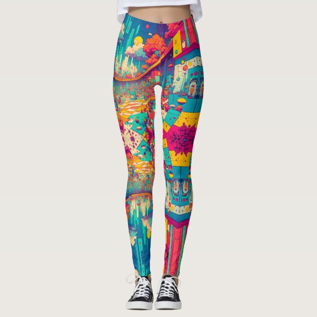 Leggings Trippy (Devant)