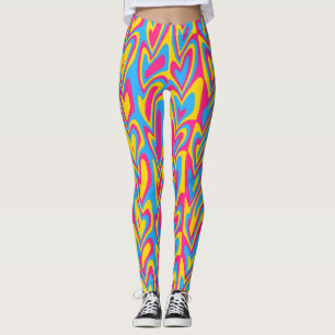Leggings Trippy super Hachement Quirky Pansexual Fierté