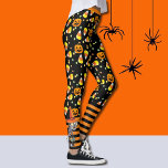 Leggings Trop De Bonbons ! Halloween terminé Sugar Overload<br><div class="desc">Trop De Bonbons ! Halloween Gone Sugar Overload Leggings</div>