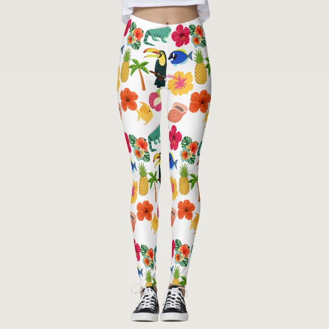 Leggings Tropical (Devant)