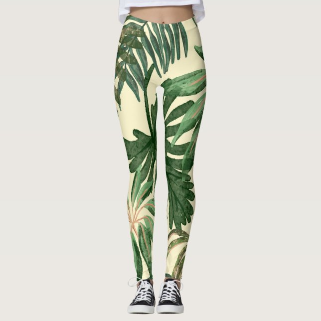 Leggings tropicaux cool (Devant)