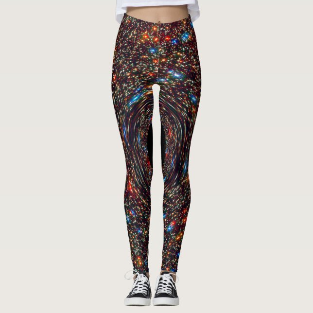 Leggings Trou noir supermassif (Devant)