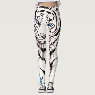 Leggings Truie blanche de tigre sibérien
