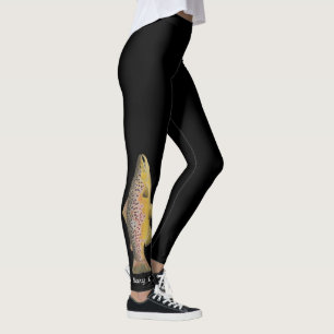 Leggings Truite Brown