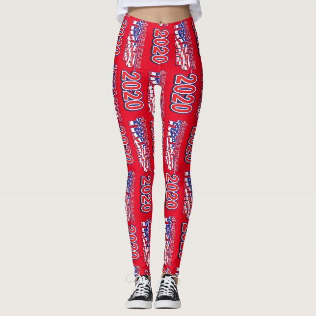 Leggings Trump 2020 4 années supplémentaires (Devant)