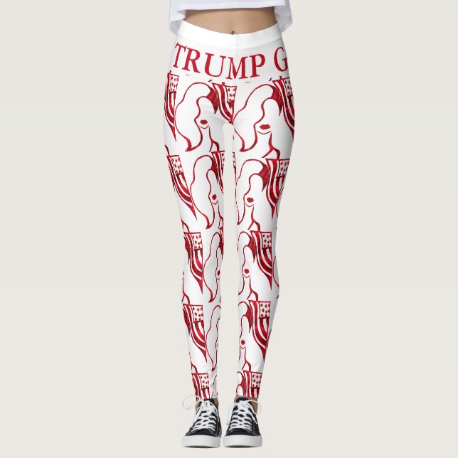 LEGGINGS TRUMP GIRLS ROCK ! (Devant)