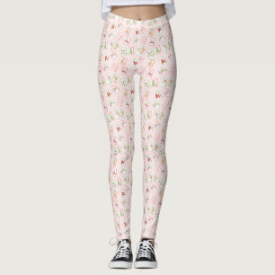Leggings Tuiles de Mahjong de Noël