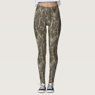 Leggings Turquie Plumes Bottomland Camouflage de la forêt d