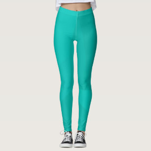 Leggings Turquoise, moderne, cool, art géométrique tendance
