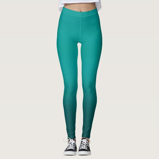 Leggings Turquoise turquoise (Devant)