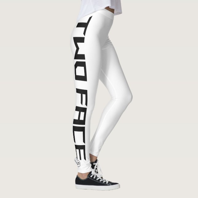 Leggings TWO FACE white＃001 (Droite)