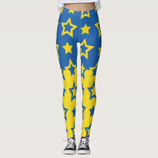 Leggings Ukraine Drapeau Patriotique ukrainien