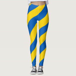Leggings Ukrainien de drapeau de l'Ukraine patriotique