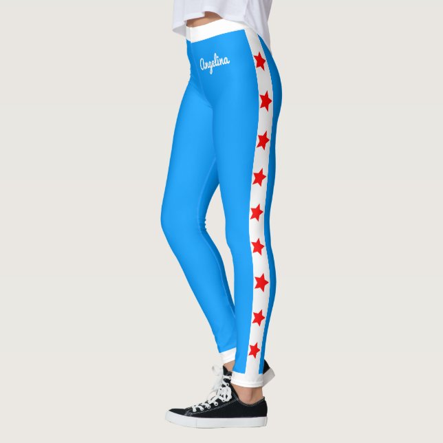 Leggings Ultimate Patriot USA Étoiles et rayures (Gauche)