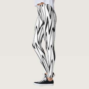 Leggings Un art moderne Abstrait de ligne énergétique