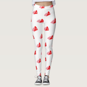 Leggings Un baiser connecte deux coeurs ensemble