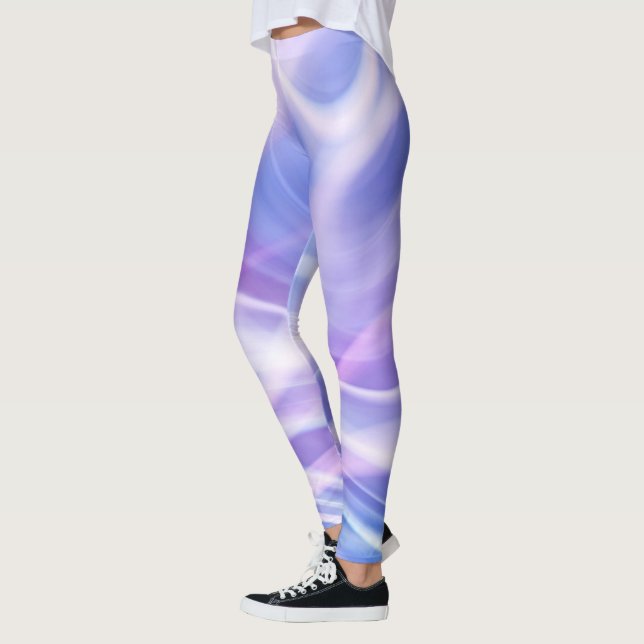 Leggings Un brouillard pastel mystique  (Gauche)