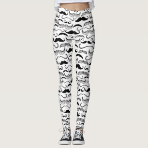 Leggings Un club des messieurs. Motif 2 de moustache