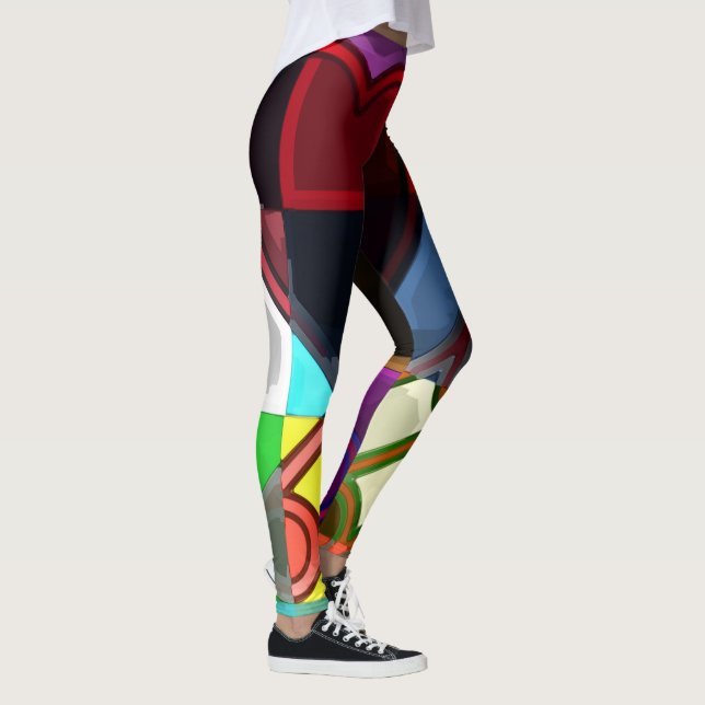 Leggings Un design fou pour les braves (Droite)