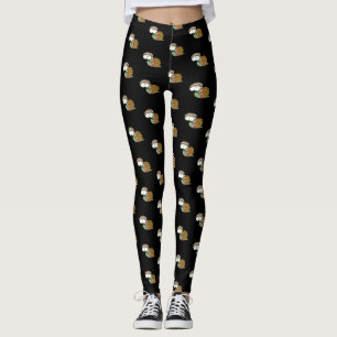 Leggings Un escargot endormi dans un Casquette endormi