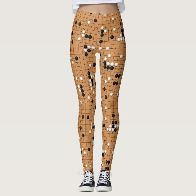 Leggings Un jeu de Go (Devant)