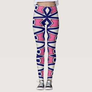 Leggings Un motif coloré vintage "Ratti_Creative_Arts" L