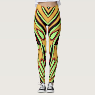 Leggings Un motif sans couture multicolore moderne "Ratti_C