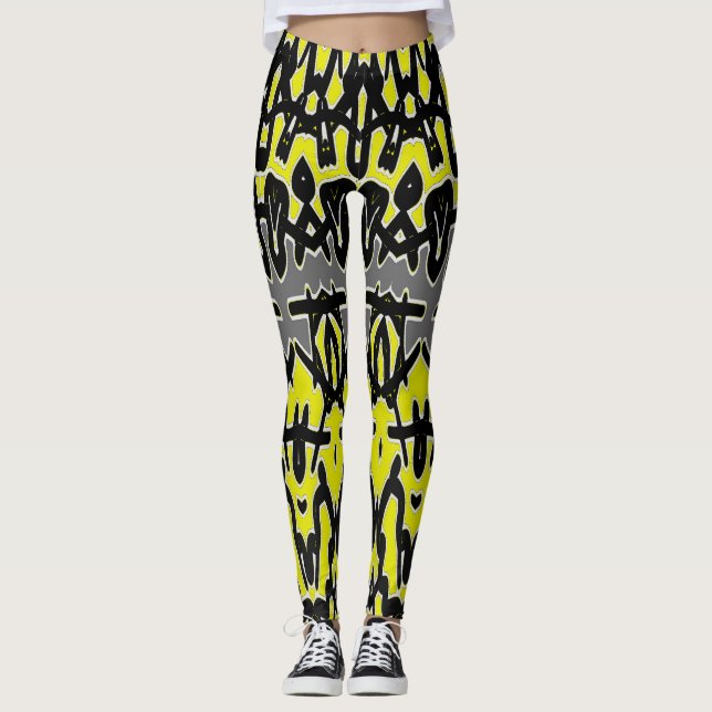 Leggings Un nouveau "Ratti_Creative_Arts" (Devant)