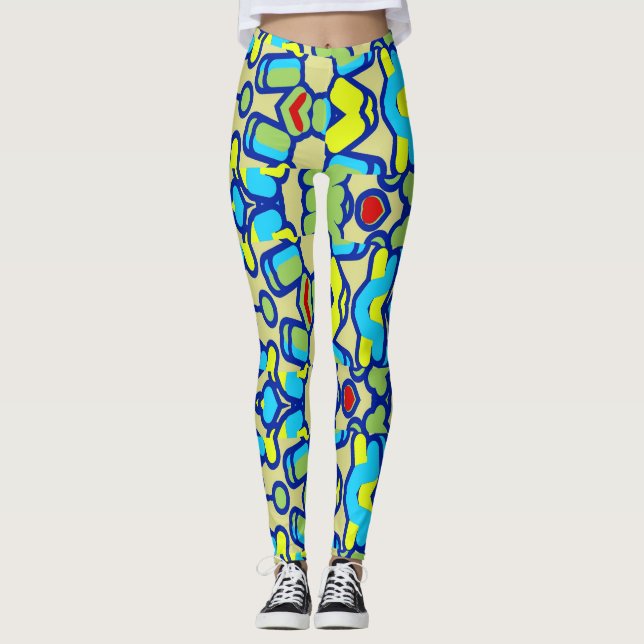 Leggings Un nouveau "Ratti_Creative_Arts" (Devant)