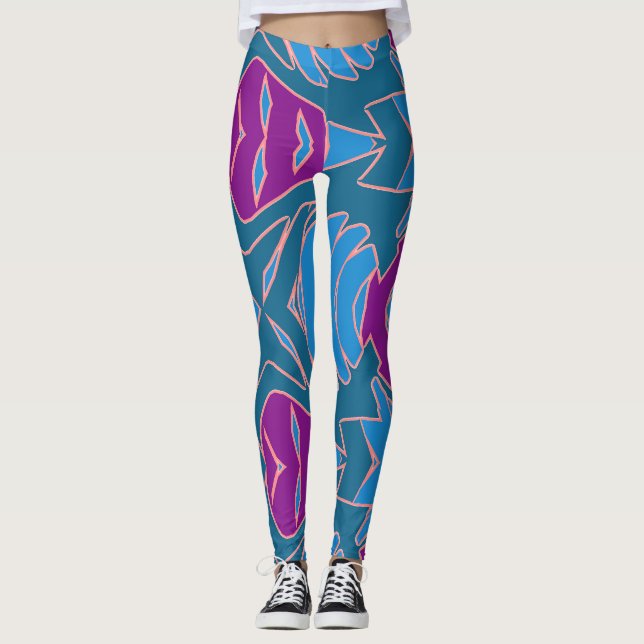 Leggings Un nouveau "Ratti_Creative_Arts" (Devant)