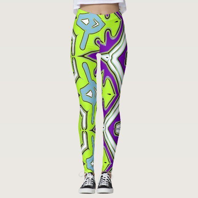 Leggings Un "Ratti_Creative_Arts" multiple couleur élégant (Devant)