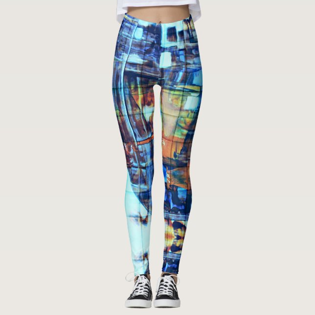 Leggings Un rêve de peintre (Devant)