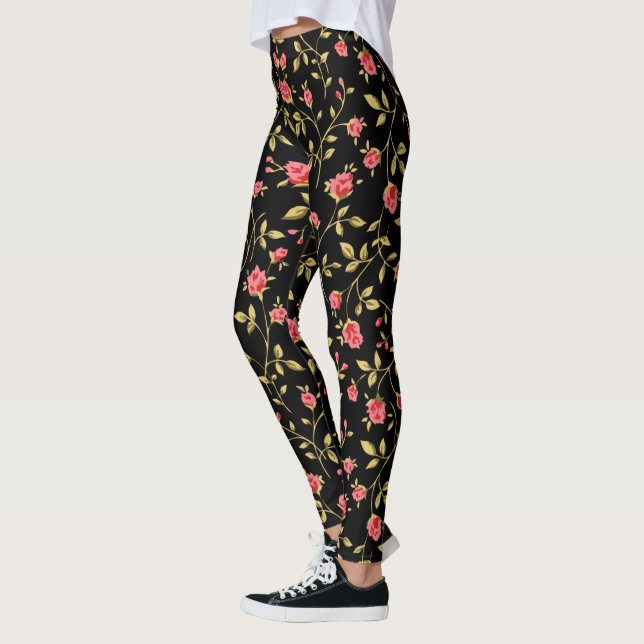 Leggings "Un Rose est un Rose est un Rose" ~ "Gertrude Stei (Gauche)