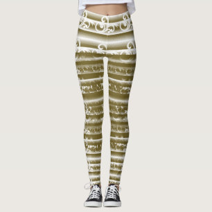 Leggings Un tapis richement coloré présente une géométrie s