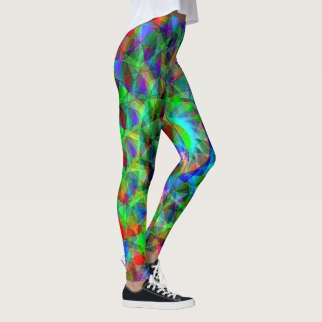 Leggings Un vaisseau spatial psychédélique........ (Droite)