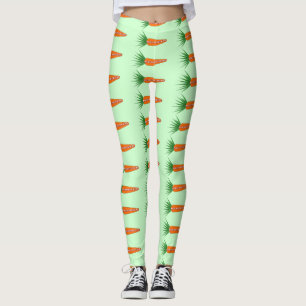 Leggings Une carotte pour les pattes de rennes de Noël
