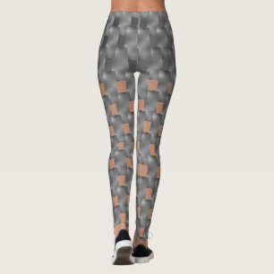 Leggings Une cinza en jambe. Furada e cor da pele ? ou core