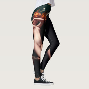 Leggings Une fée sous le ciel étoilé par Luis Ricardo Faler