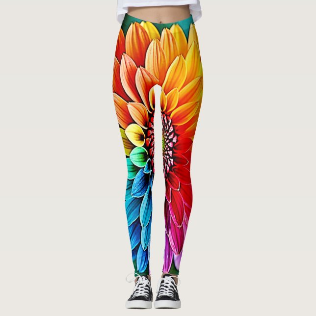 Leggings Une flamme d'espoir et de joie (Devant)