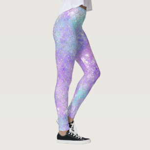 Leggings Une galaxie de sirène Série Conception 11